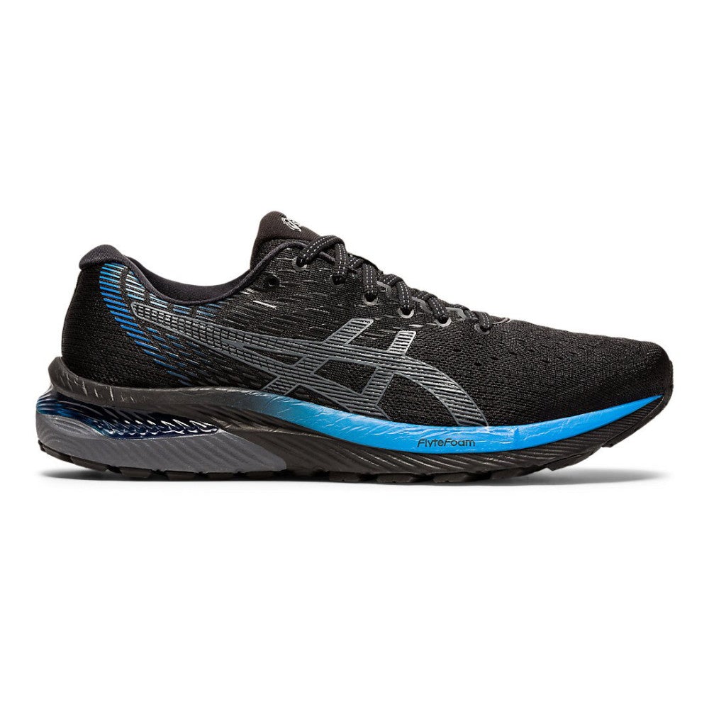 Men's Asics Gel-Cumulus 22, Black/Directoire Blue, 12 D Medium