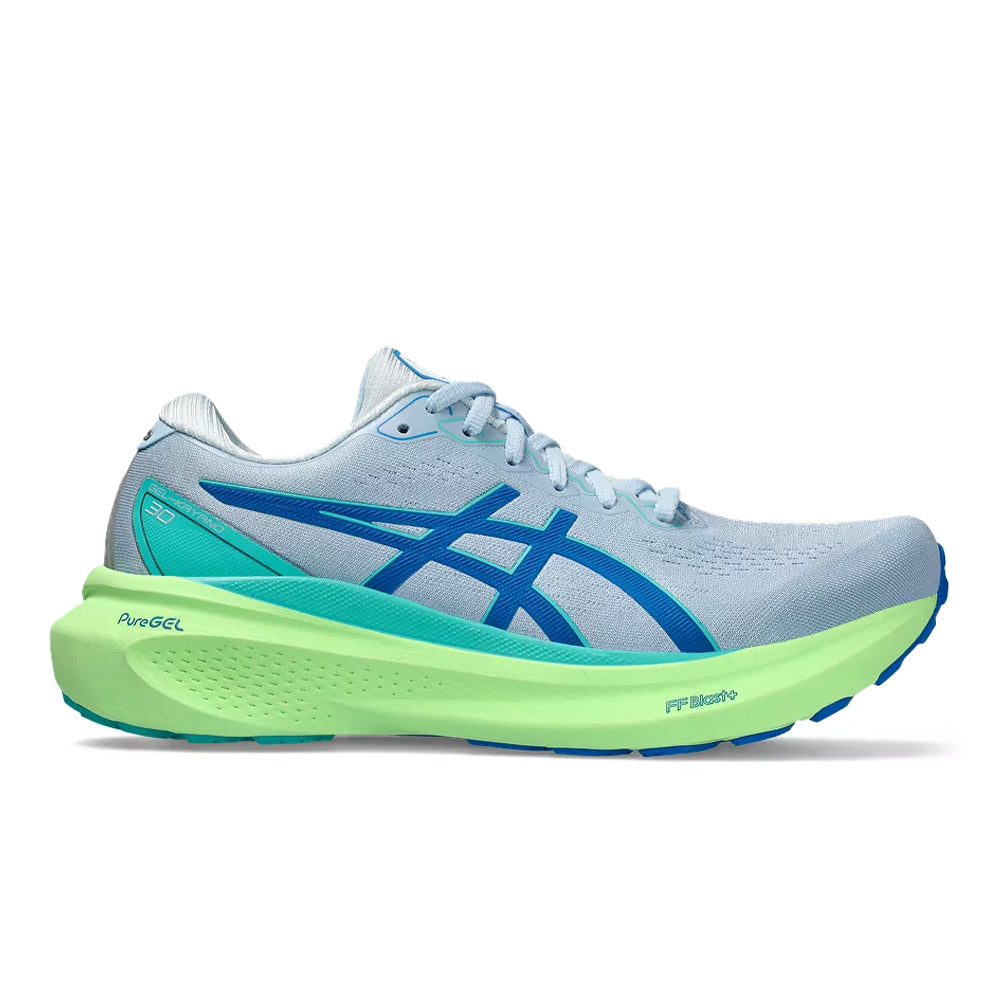 Men's Asics GEL-Kayano 30 Lite-Show, Lite-Show/Sea Glass, 10 D Medium