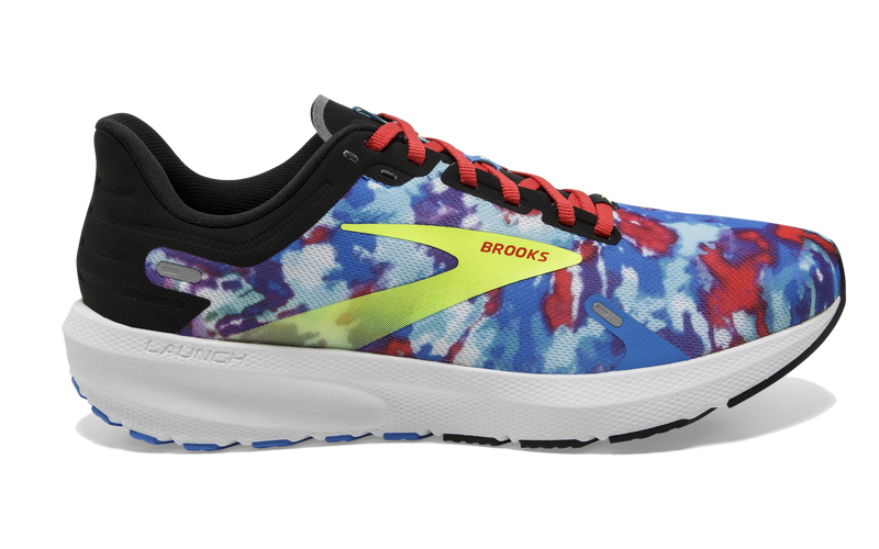 Women's Brooks Launch 9, Black/Blue/Nightlife, 7.5 B Medium