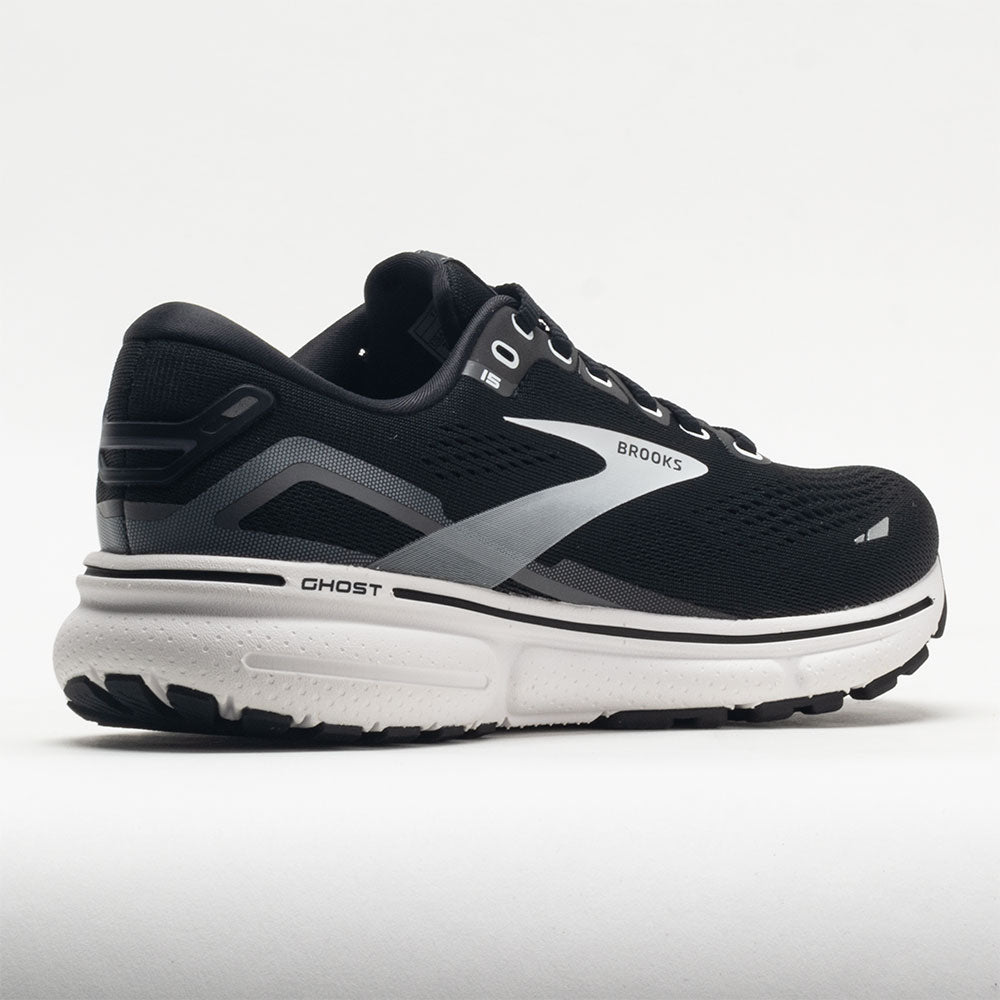 Brooks Ghost 15 Men's Black/Blackened Pearl/White