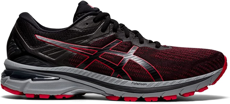 Men's Asics GT-2000 9, Black/Classic Red, 11.5 D Medium
