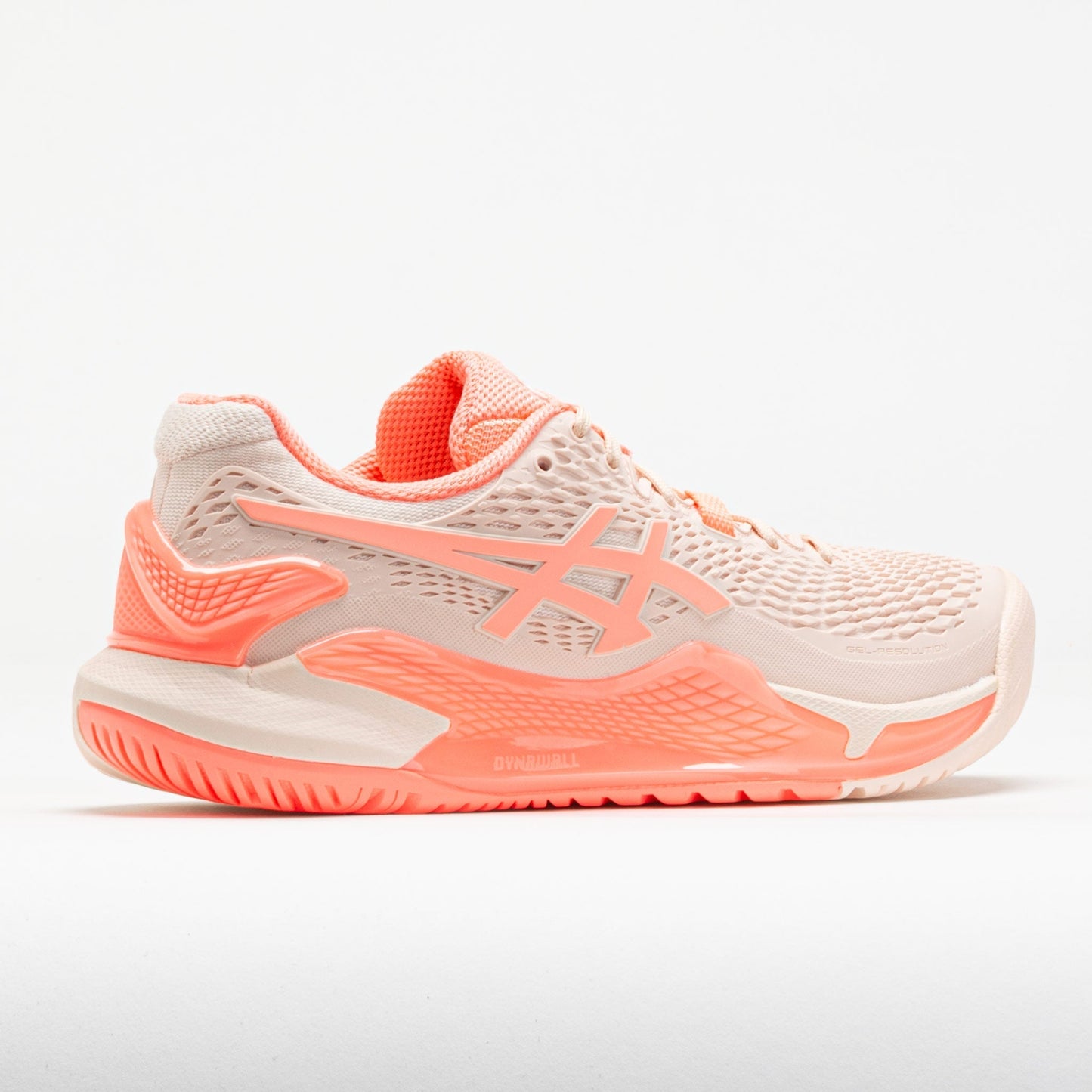 ASICS GEL-Resolution 9 Women's Pearl Pink/Sun Coral