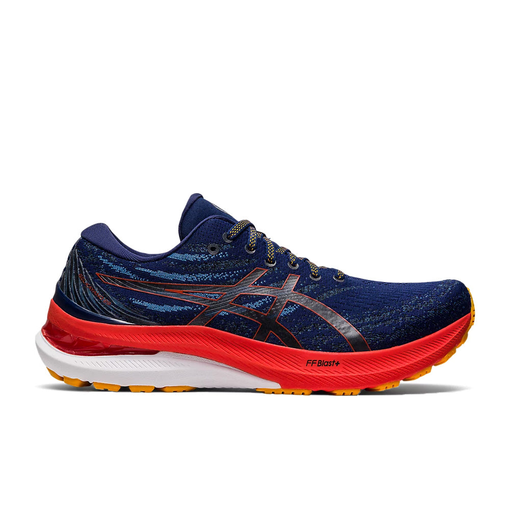 Men's Asics GEL-Kayano 29, Deep Ocean/Cherry Tomato, 8.5 D Medium