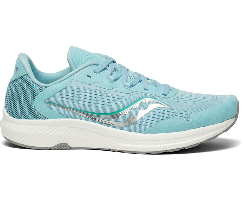 Women's Saucony Freedom 4, Powder/Jade, 8.5 B Medium