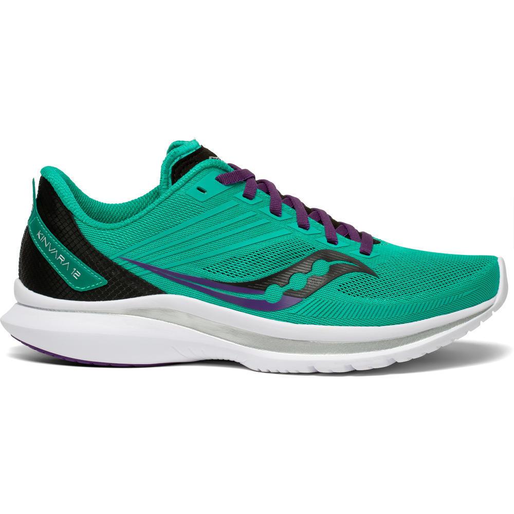 Women's Saucony Kinvara 12, Jade/Concord, 7.5 B Medium