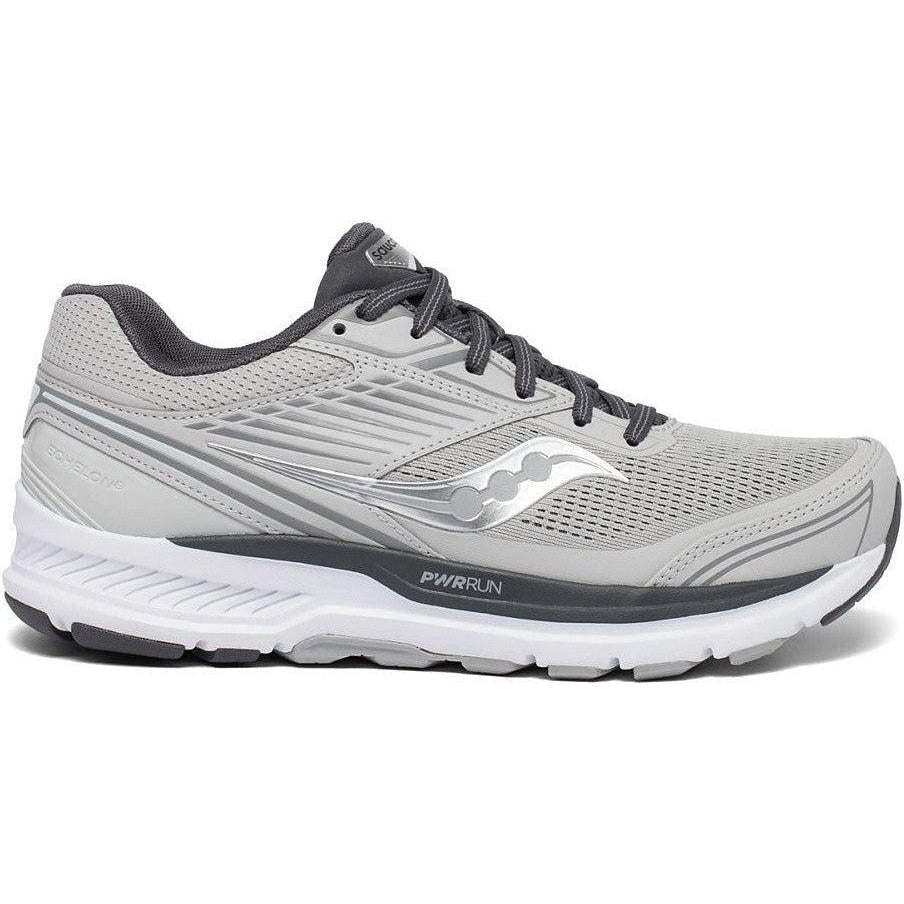 Women's Saucony Echelon 8, Alloy/Charcoal, 7 D Wide