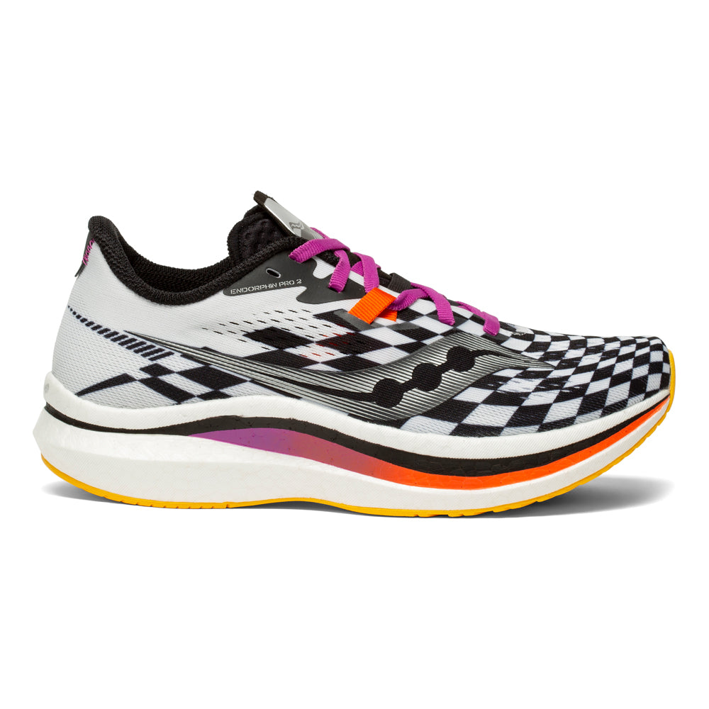 Women's Saucony Endorphin Pro 2, Reverie/Noir, 9.5 B Medium