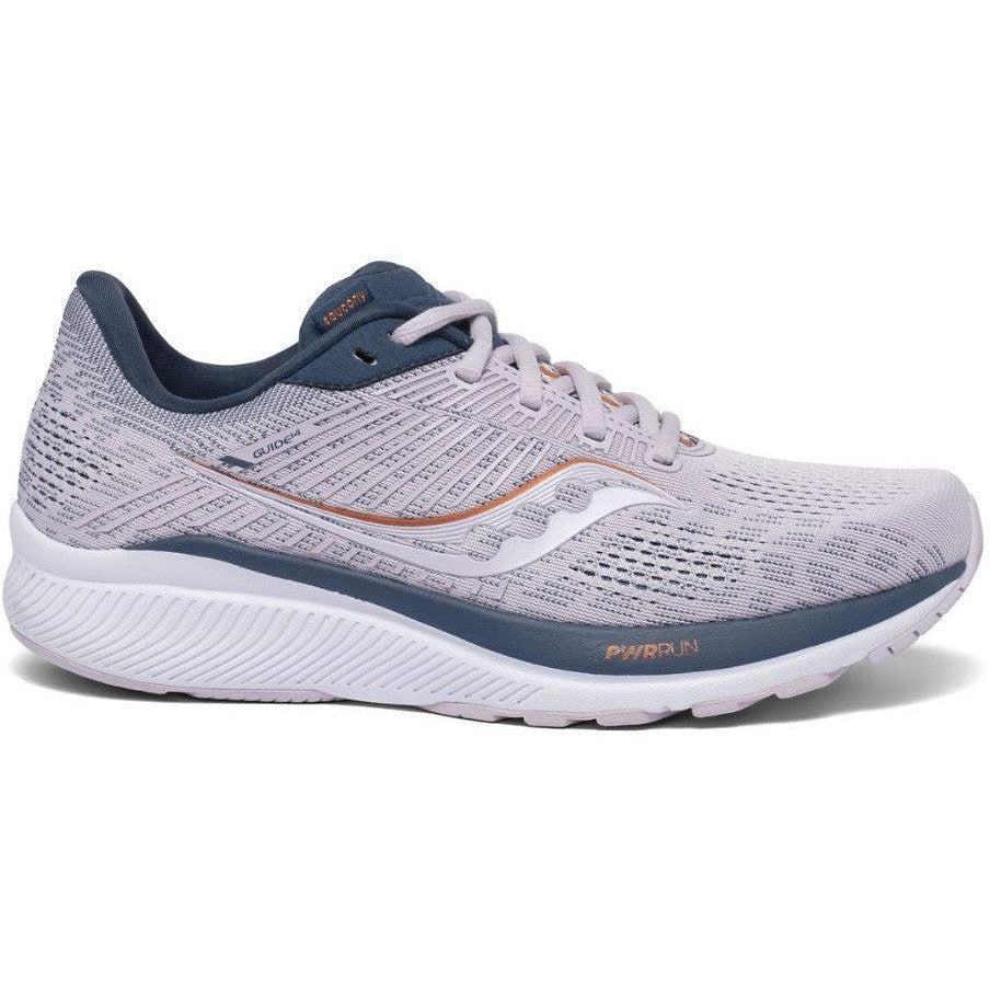 Women's Saucony Guide 14, Lilac/Storm, 5.5 B Medium