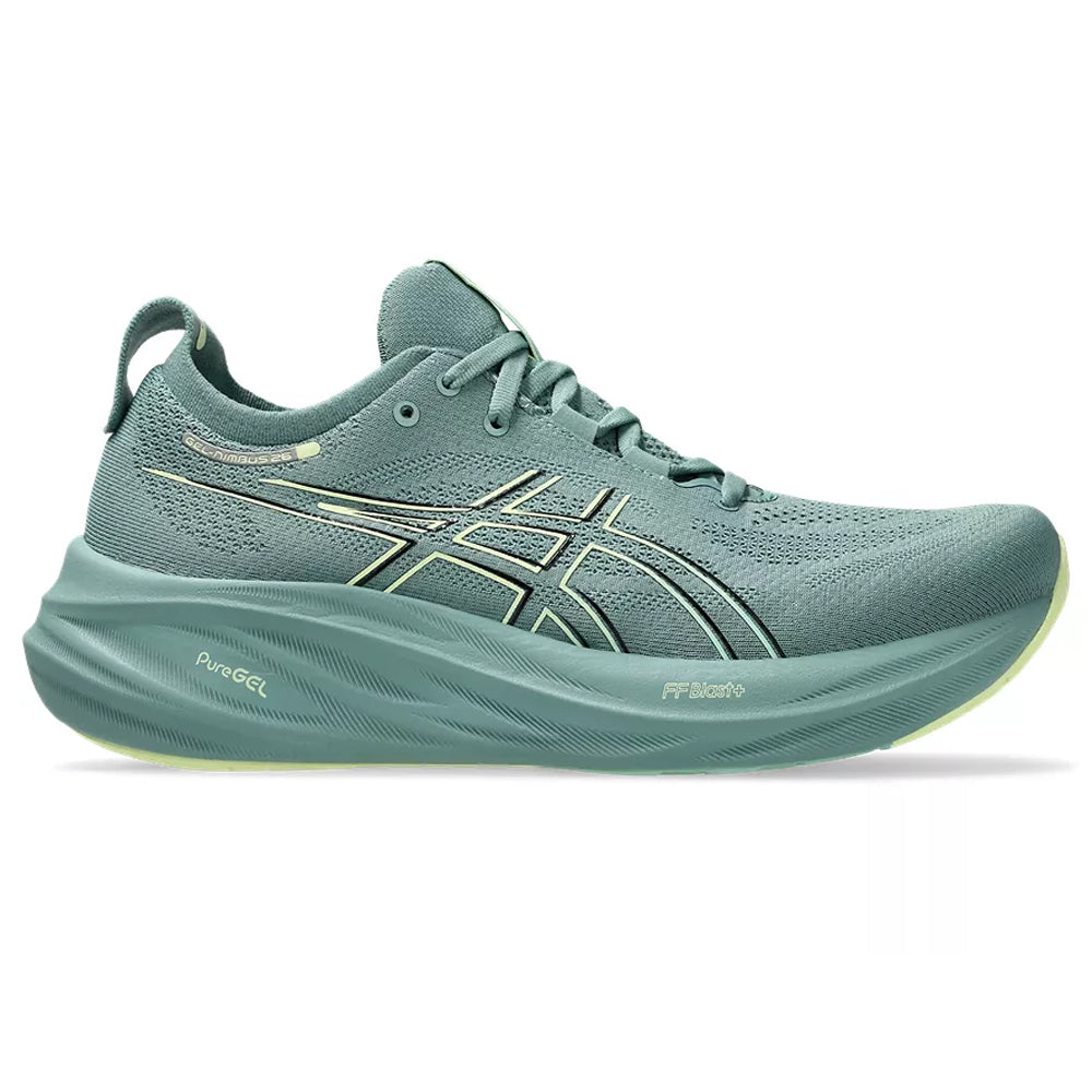 Men's Asics Gel-Nimbus 26, Celadon/Light Celadon, 10.5 D Medium
