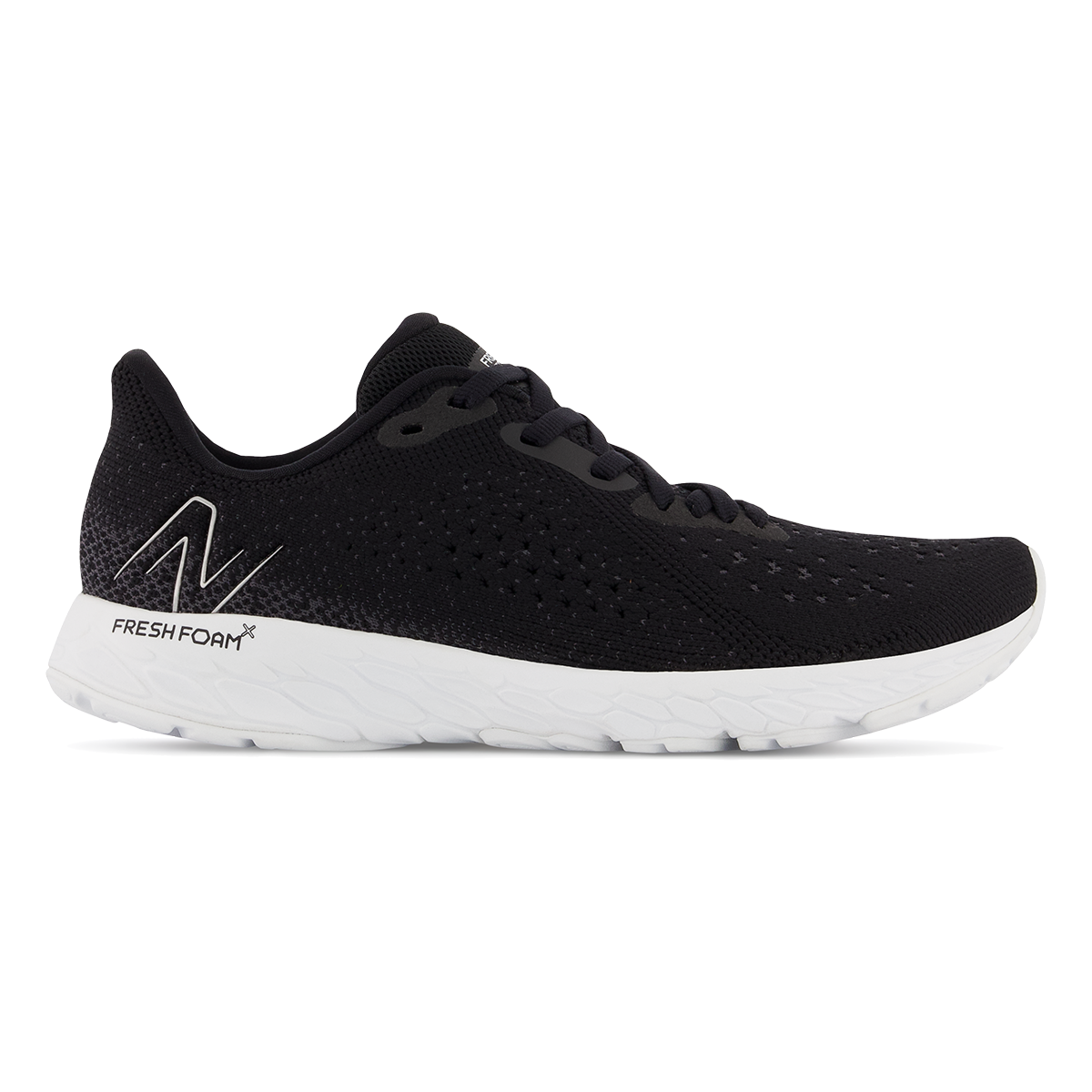 Women's New Balance Fresh Foam X Tempo V2, Black/White, 8 B Medium
