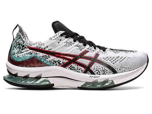 Men's Asics Gel-Kinsei Blast, White/Black, 9.5 D Medium