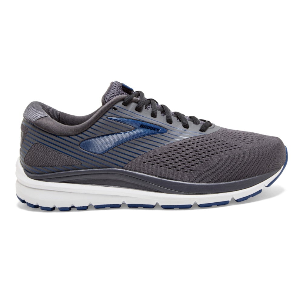 Men's Brooks Addiction 14, Grey/Blue, 11 2E Wide