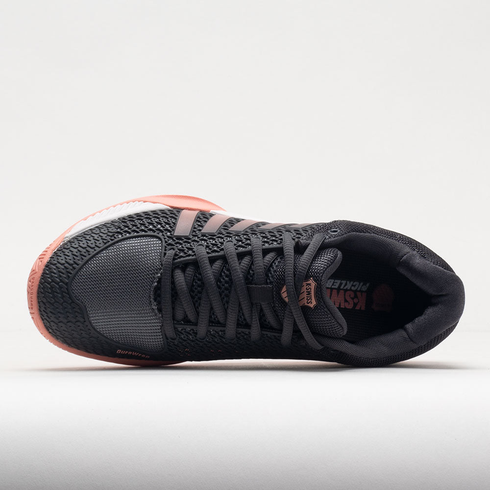 K-Swiss Express Light Pickleball Women's  Asphalt/Steel Gray/Peach