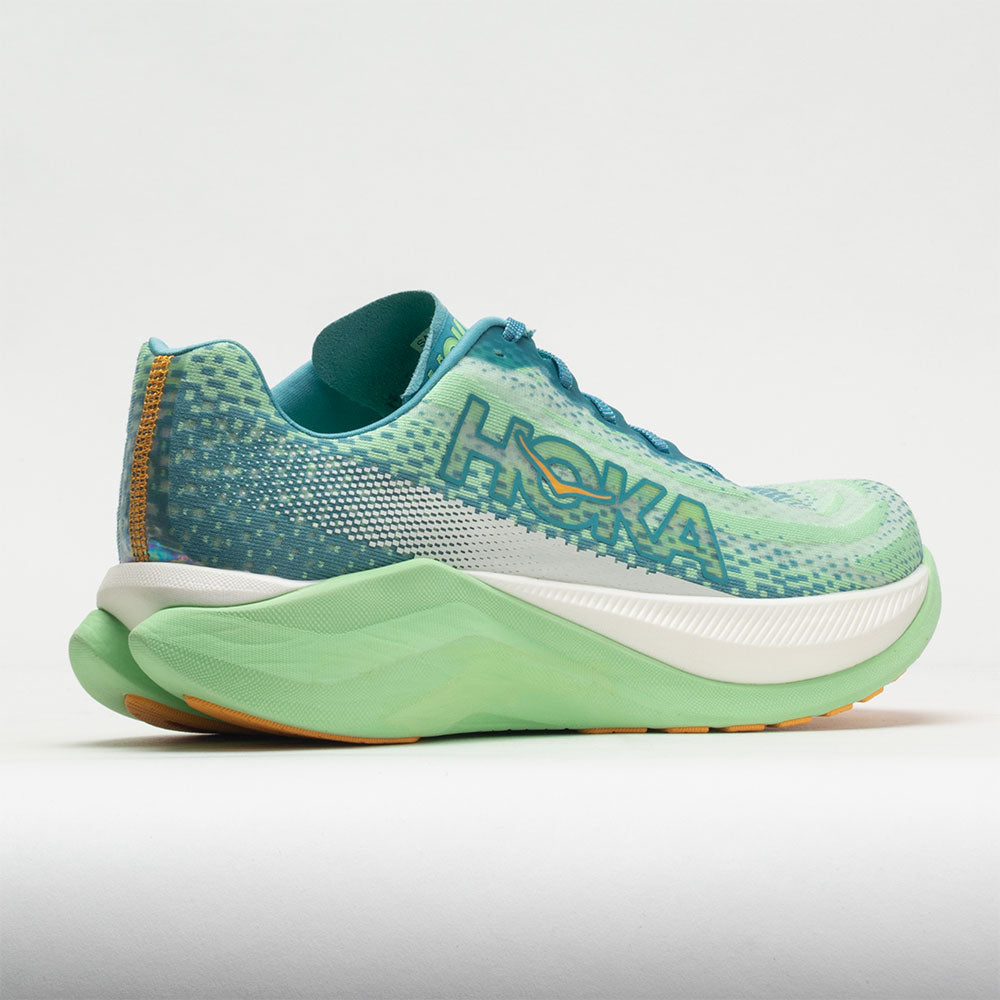 HOKA Mach X Men's  Ocean Mist/Lime Glow