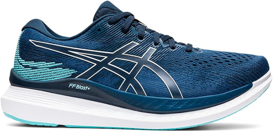 Men's Asics Glideride 3, Mako Blue/French Blue, 9 D Medium