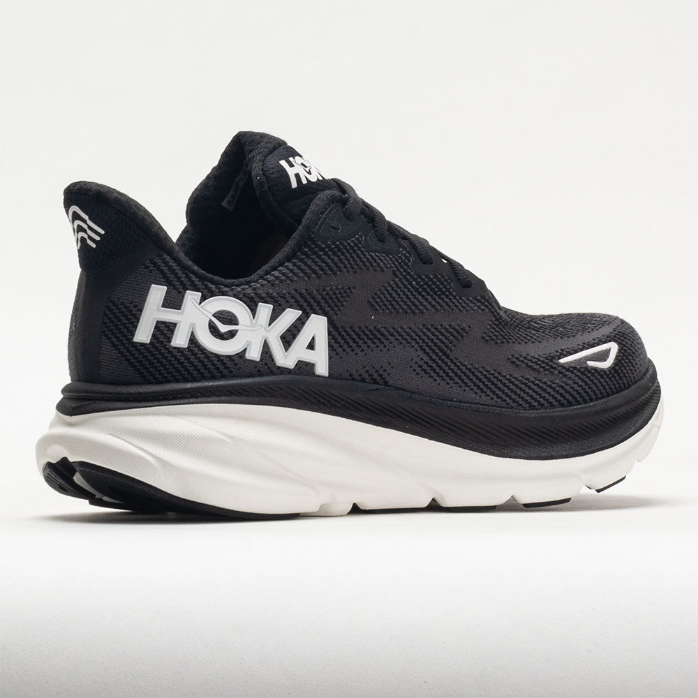 HOKA Clifton 9 Women's  Black/White