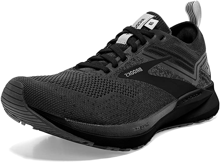 Women's Brooks Ricochet 3, Ebony/Blackened Pearl/Black, 8.5 B Medium