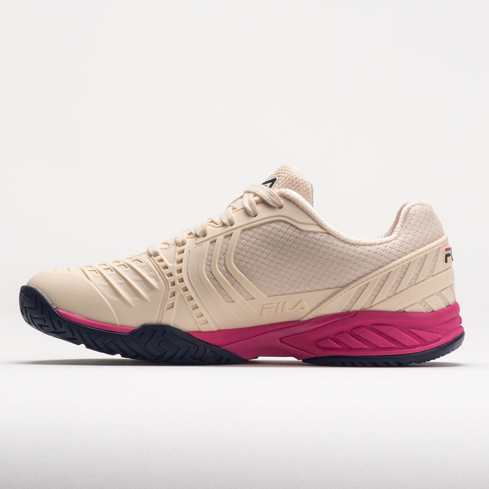 Fila Axilus 2 Energized Women's  Ecru/FILA Navy/Fuchsia Purple
