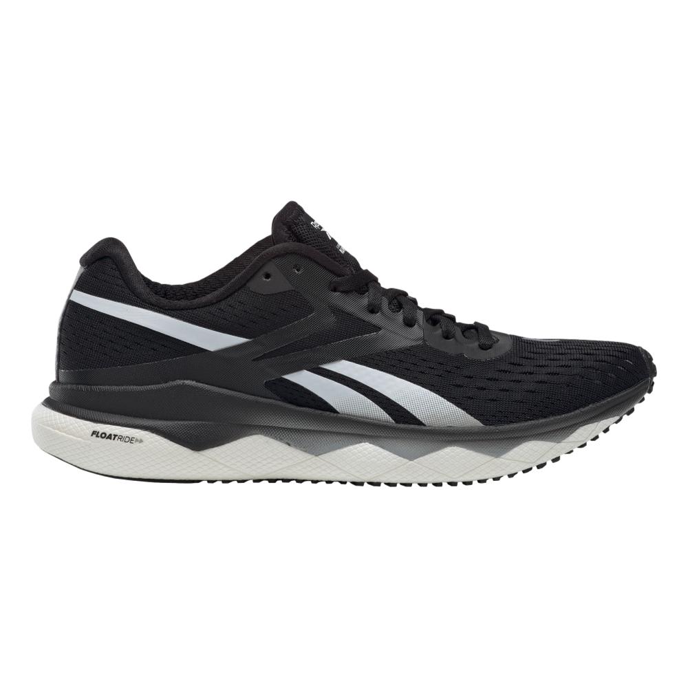 Women's Reebok Floatride Run Fast 2.0, Black/Pure Grey/White, 8.5 B Medium