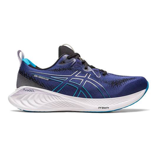 Men's Asics Gel-Cumulus 25, Indigo Blue/Island Blue, 10.5 D Medium
