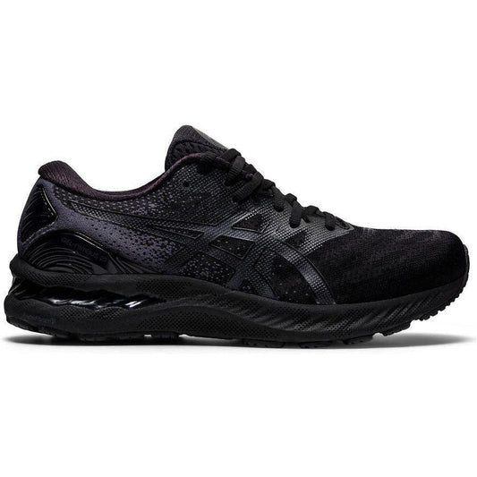 Men's Asics GEL-Nimbus 23, Black/Black, 10.5 4E Extra Wide