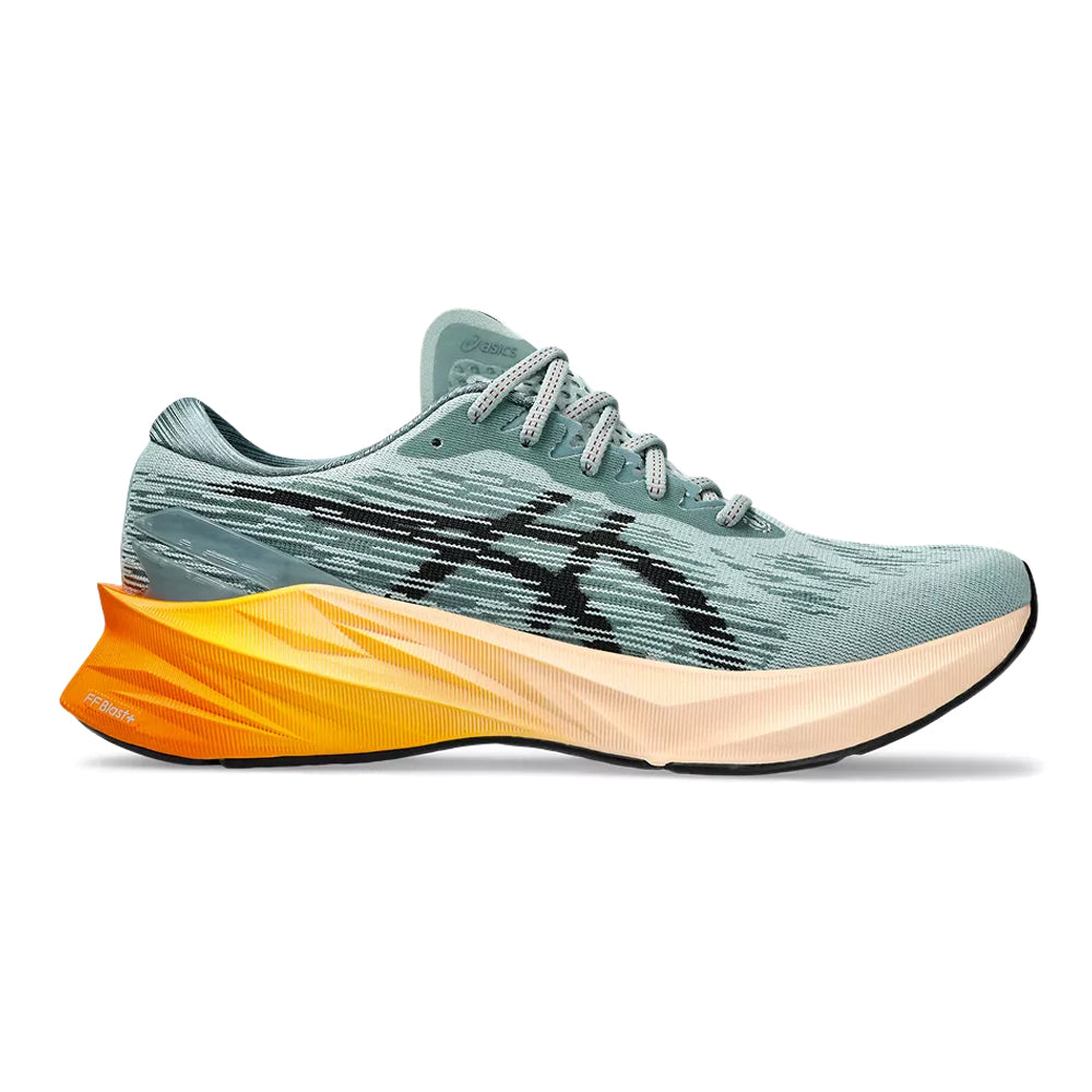 Men's Asics Novablast 3, Ocean Haze/Black, 8.5 D Medium
