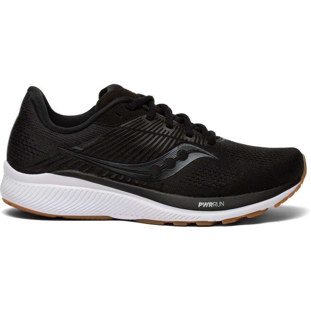 Women's Saucony Guide 14, Black/Gum, 10 B Medium