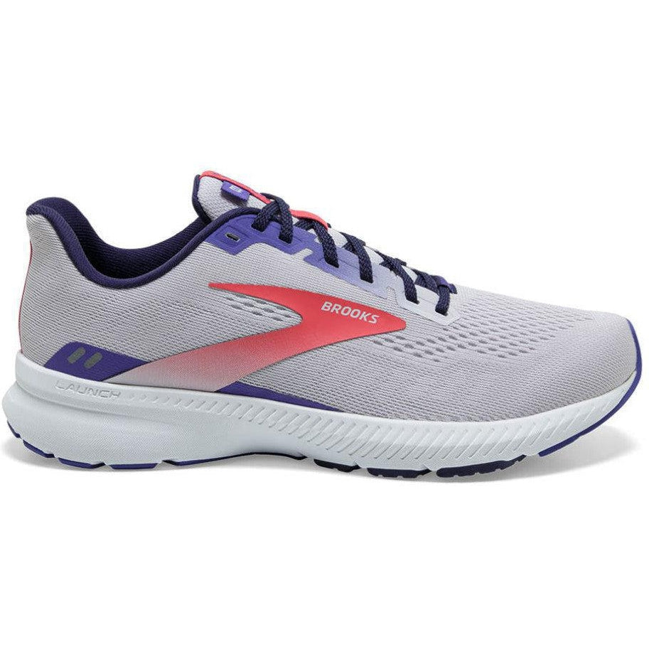Women's Brooks Launch 8, Lavender/Astral/Coral, 7 B Medium