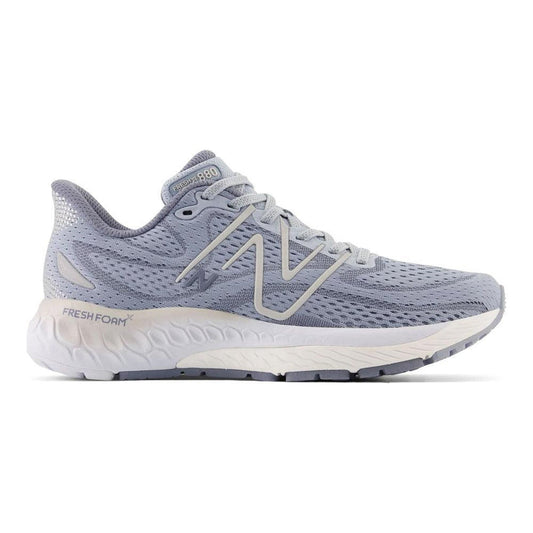 Women's New Balance Fresh Foam X 880v13, Light Arctic Grey/Arctic Grey, 10.5 2E Extra Wide