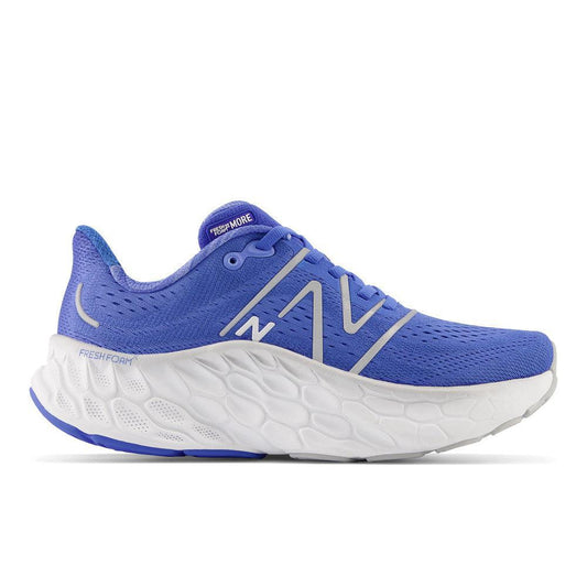 Women's New Balance Fresh Foam X More v4, Bright Lapis, 8 B Medium