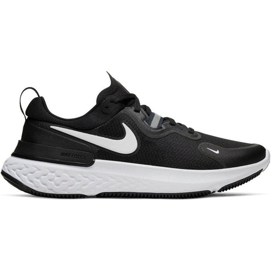 Women's Nike React Miler, Black/White/Dark Grey/Anthracite, 11 B Medium