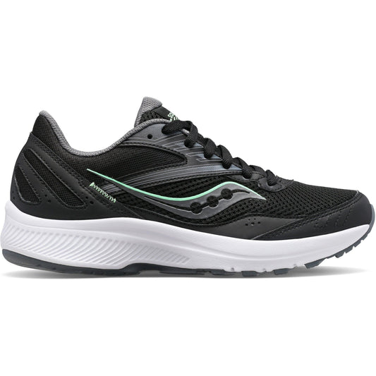 Women's Saucony Cohesion 15, SHADOW/QUARTZ, 7 D Wide