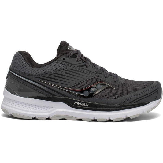Women's Saucony Echelon 8, Charcoal/Cherry, 6.5 B Medium