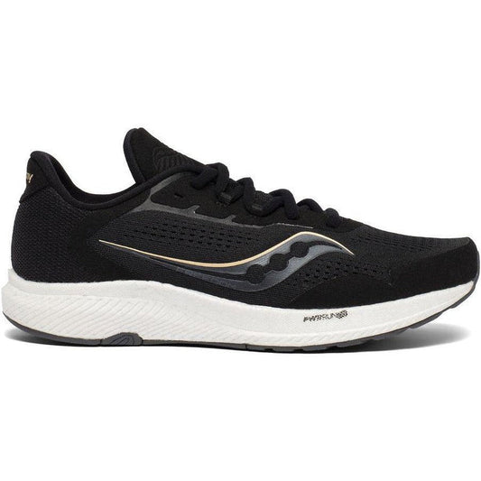 Women's Saucony Freedom 4, Black/Sunset, 6.5 B Medium