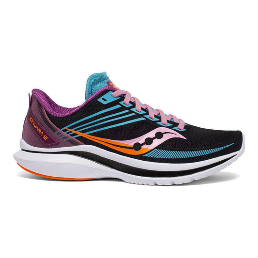 Women's Saucony Kinvara 12, Future Black, 7.5 B Medium