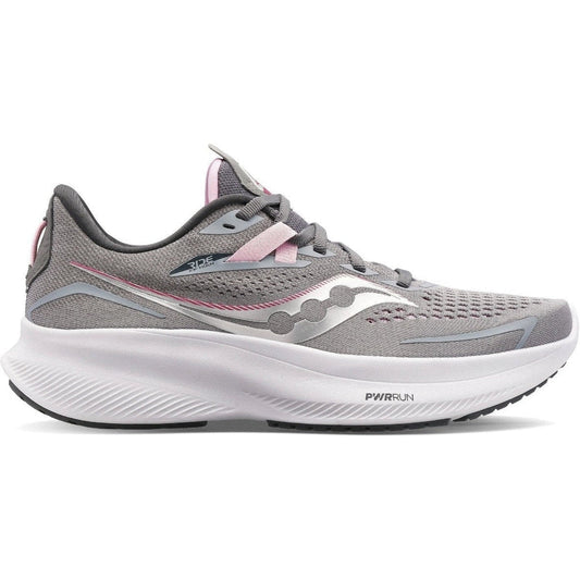 Women's Saucony Ride 15, Alloy/Quartz, 6 B Medium
