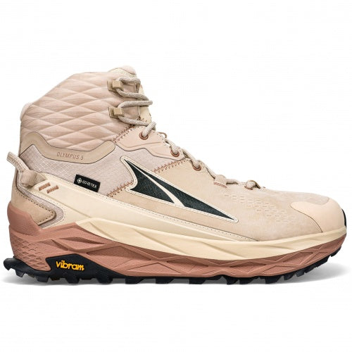 Men's Altra Olympus 5 Mid GTX, Sand, 12 D Medium