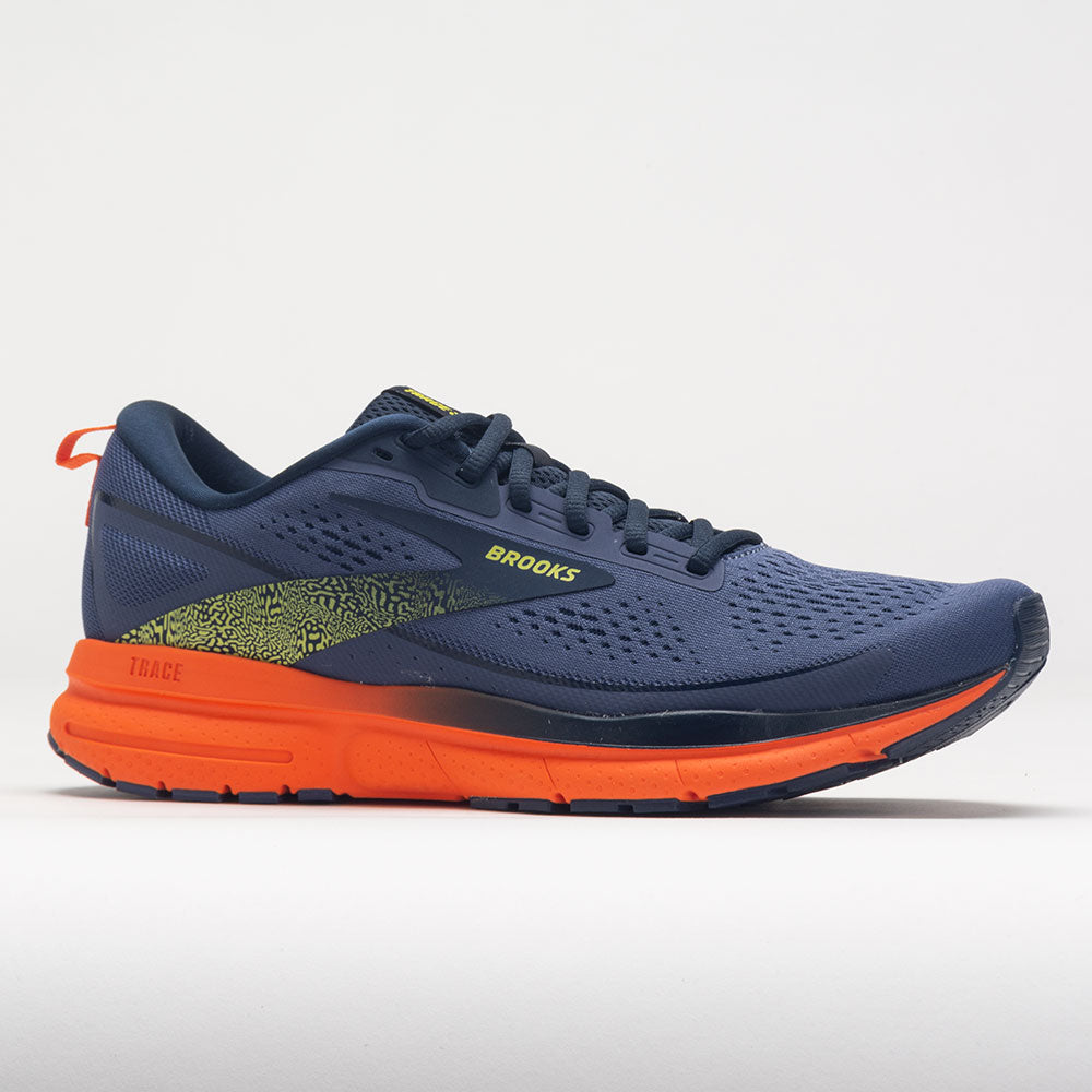 Brooks Trace 3 Men's  Iris/Red Orange/Sulphur