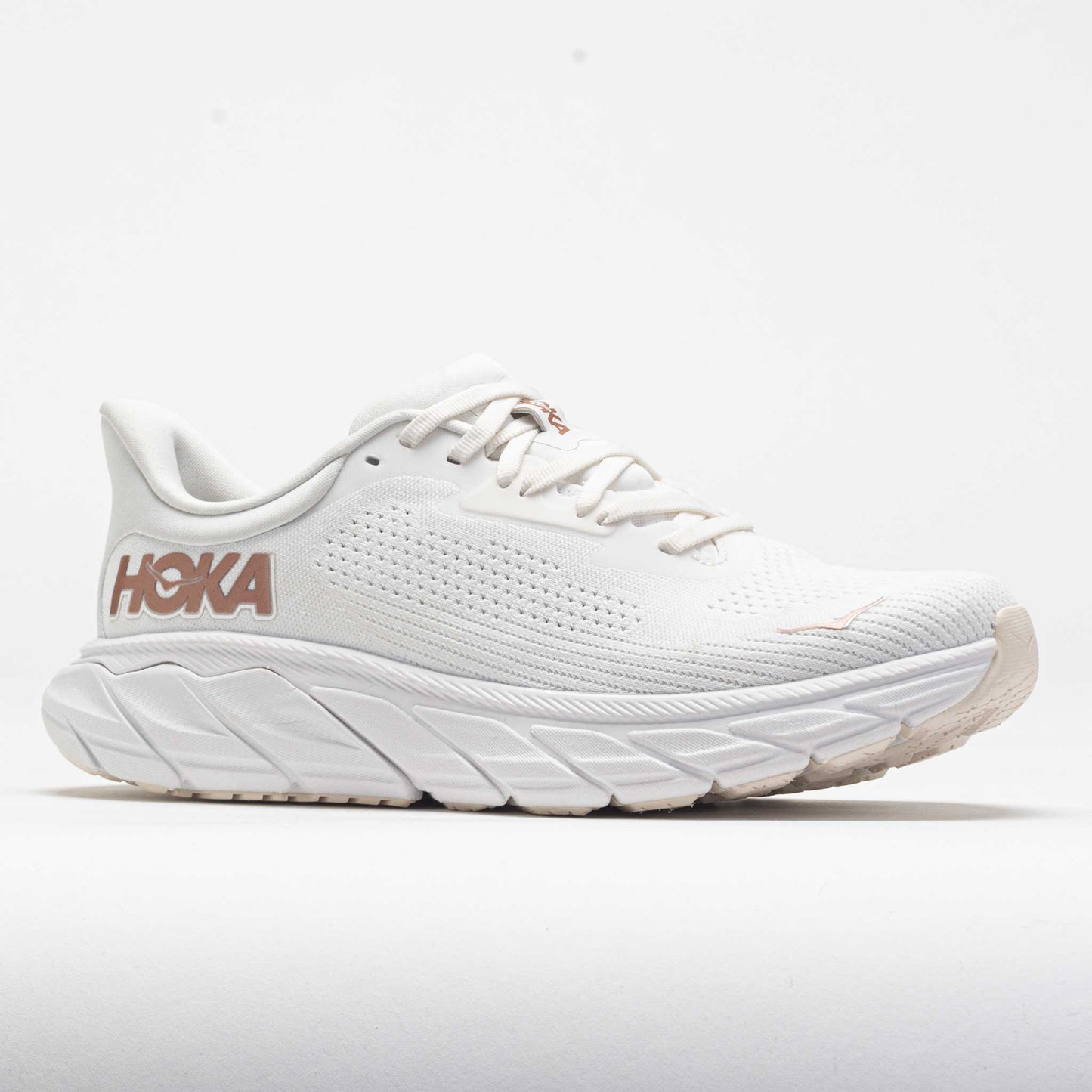 HOKA Arahi 7 Women's  Blanc de Blanc/Rose Gold
