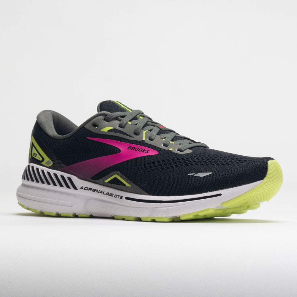 Brooks Adrenaline GTS 23 Women's  Black/Gunmetal/Sharp Green
