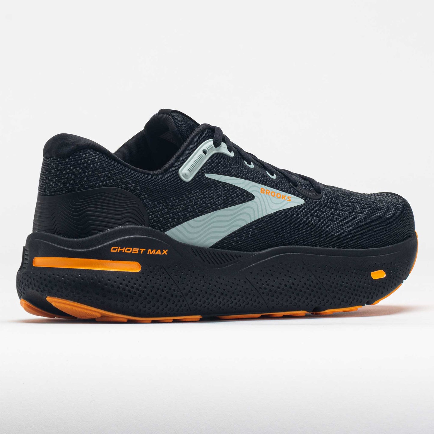 Brooks Ghost Max Men's  Black/Orange/Cloud Blue