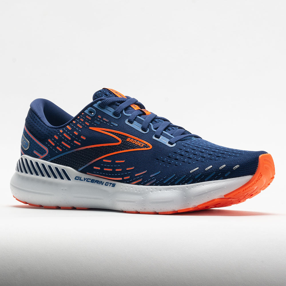 Brooks Glycerin GTS 20 Men's  Blue Depths/Palace Blue/Orange