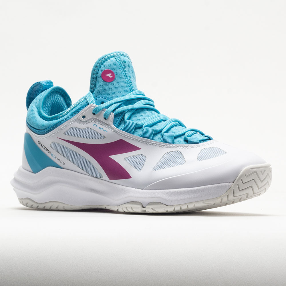 Diadora Speed Blushield Fly 3+ AG Women's  White/Aquarius/ Rhodamine