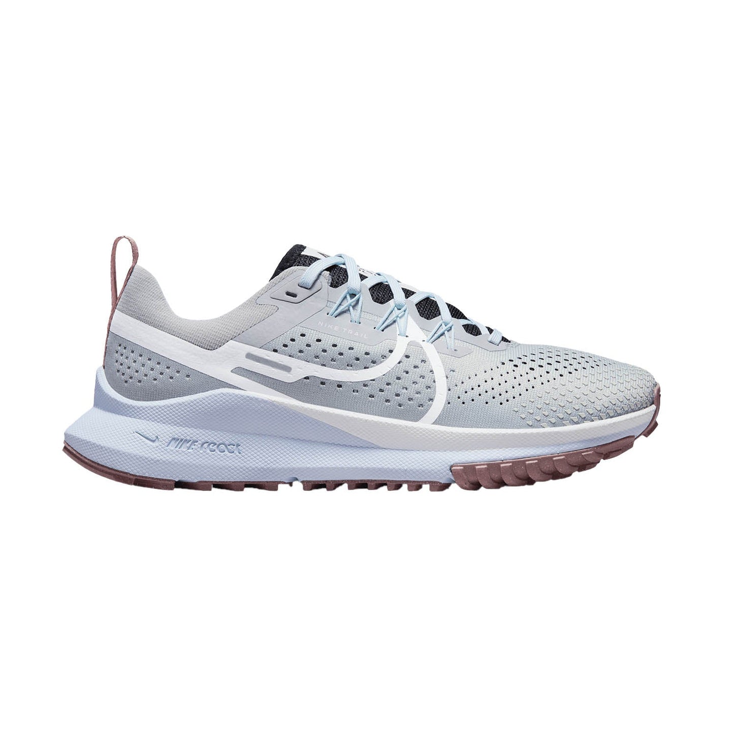Women's Nike Pegasus Trail 4, Light Smoke Grey/White-Black, 9.5 B Medium