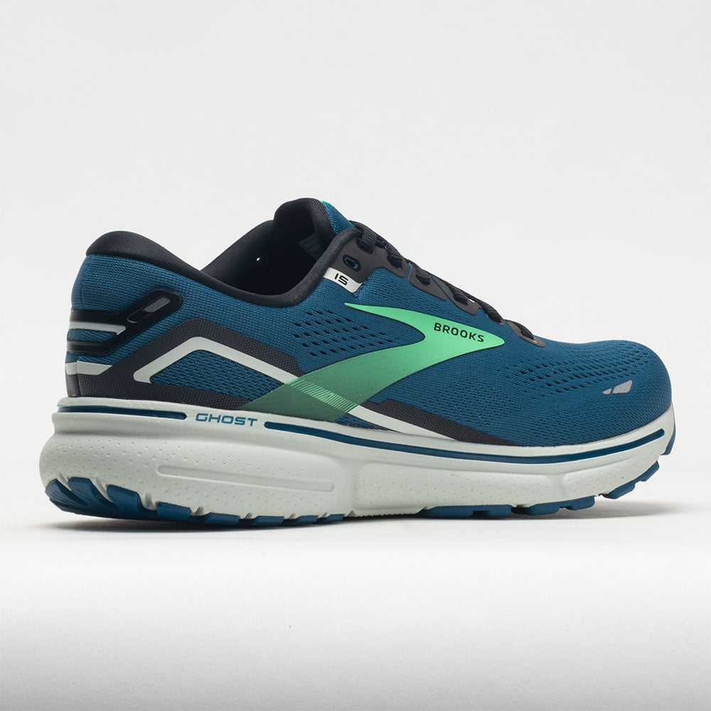 Brooks Ghost 15 Men's  Moroccan Blue/Black/Spring Bud