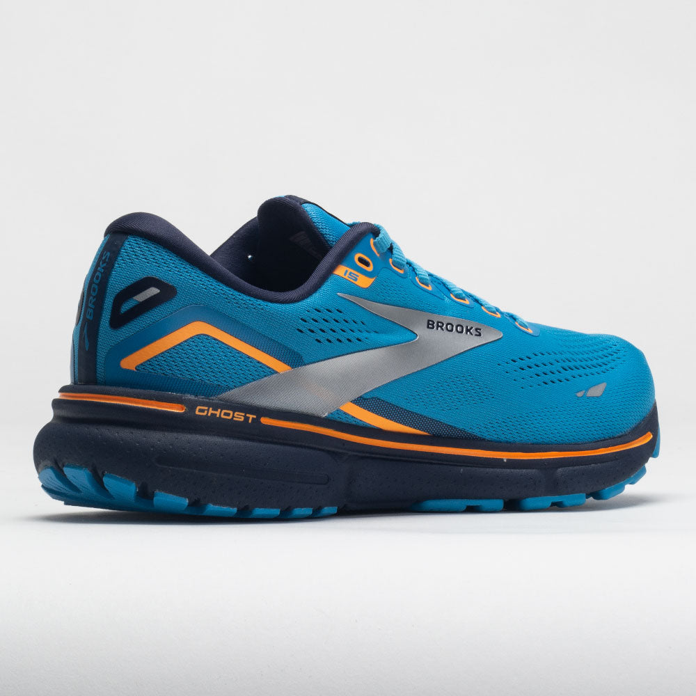 Brooks Ghost 15 GTX Men's  Blue/Peacoat/Orange