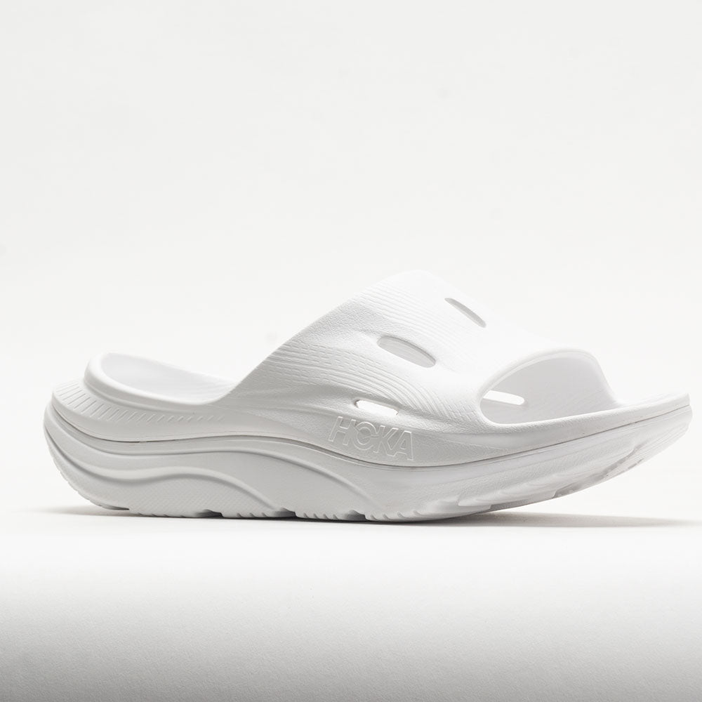 HOKA Ora Recovery Slide 3 Unisex  White/White