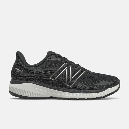 Women's New Balance Fresh Foam X 860v12, Black/White, 11 2A Narrow
